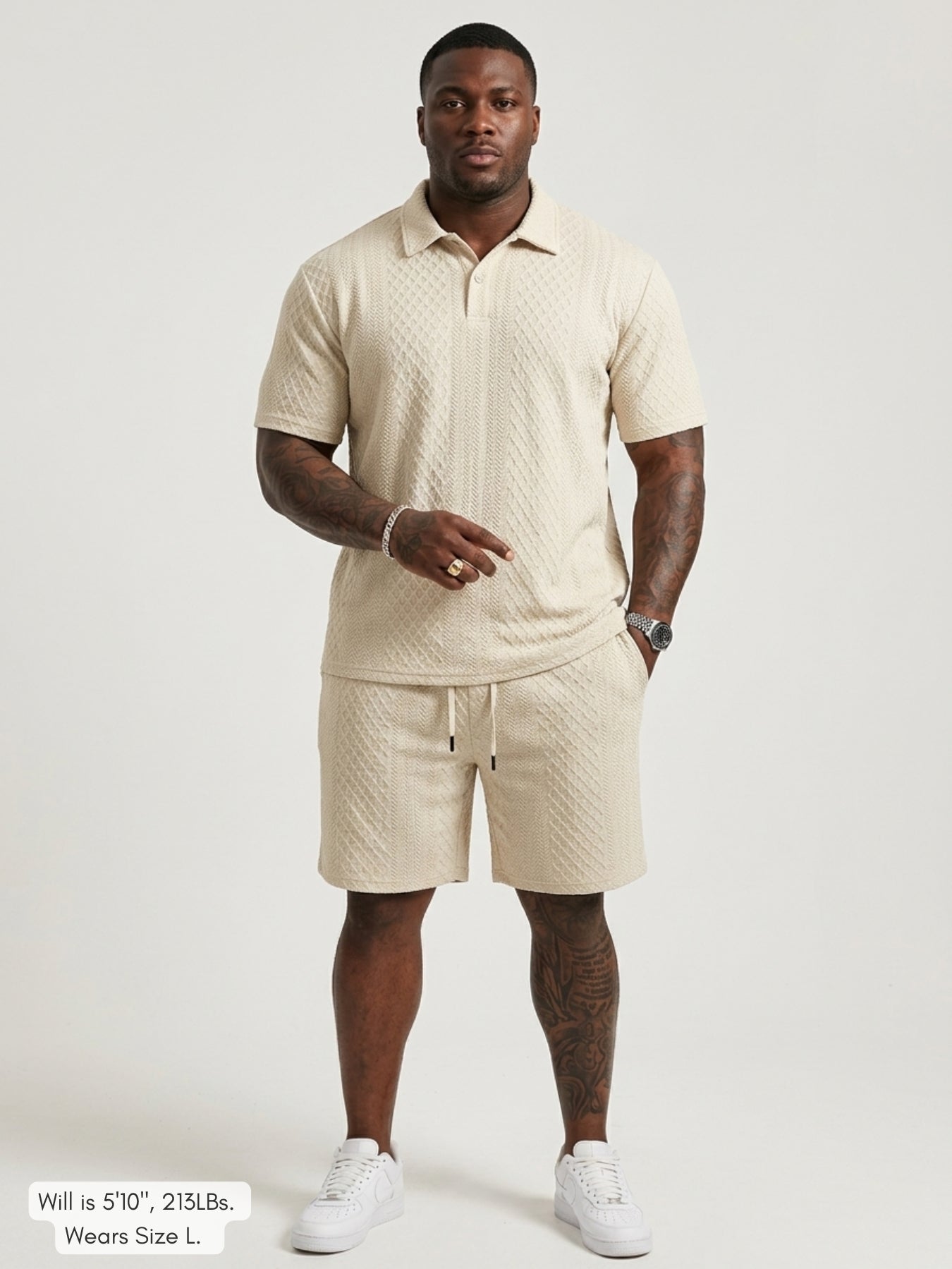 Obsidian - Loose Polo Set