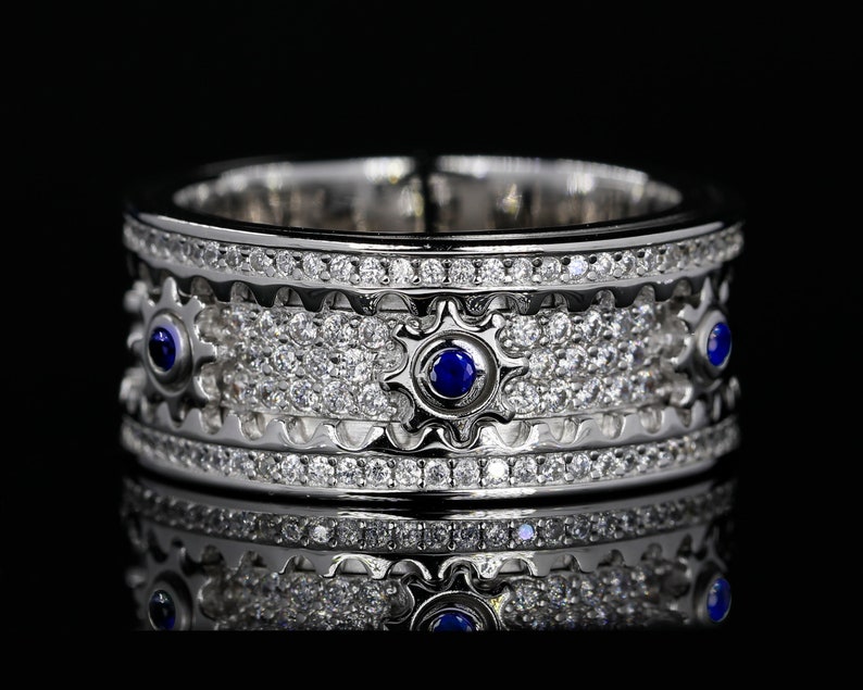 💎Personalized Stress Reducing Rotatable Gear Ring