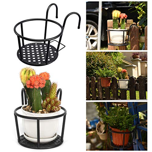 🔥Hot Sales🔥-Balcony Hanging Plant Racks Round Flower -BUY 3 FREE SHIPPING