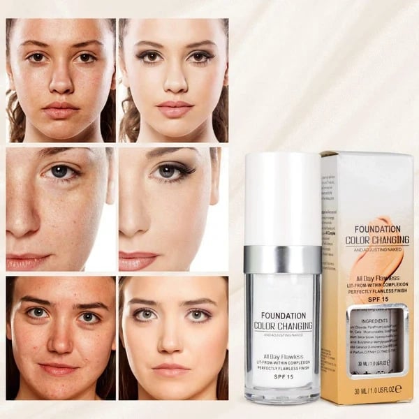 🔥2025 SALE 49% OFF🎁Colour Changing Mature Skin Foundation🎁