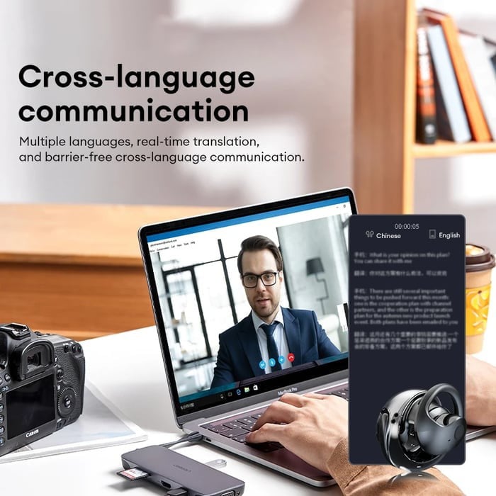 💥 Promotion 49% OFFHY-T26 Pro Wireless Bluetooth Translation Earbuds💥