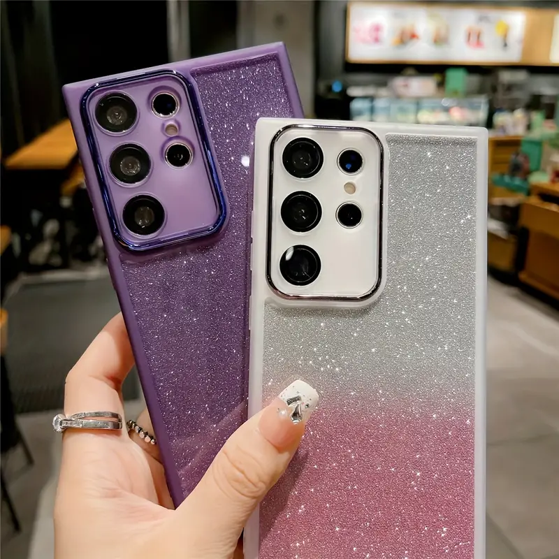 creative transparent phone case for galaxy s20 s21 fe s22 plus s23 s24 ultra full package fall protection case details 2
