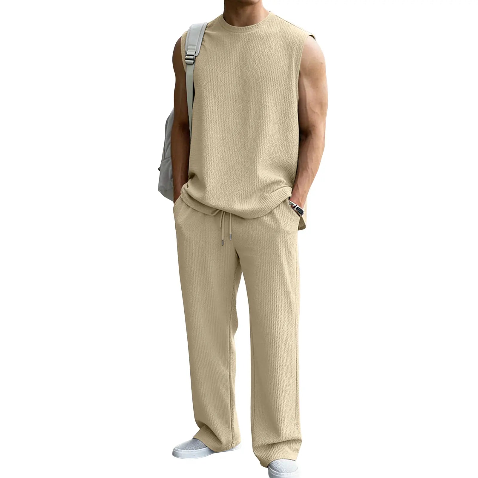 Sleeveless Lounge Set