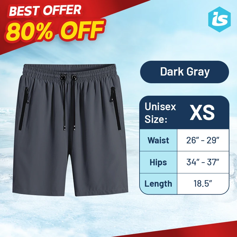 Icy Shorts - Last day 80% OFF - Unisex Ice Silk Stretch Quick-Dry Shorts