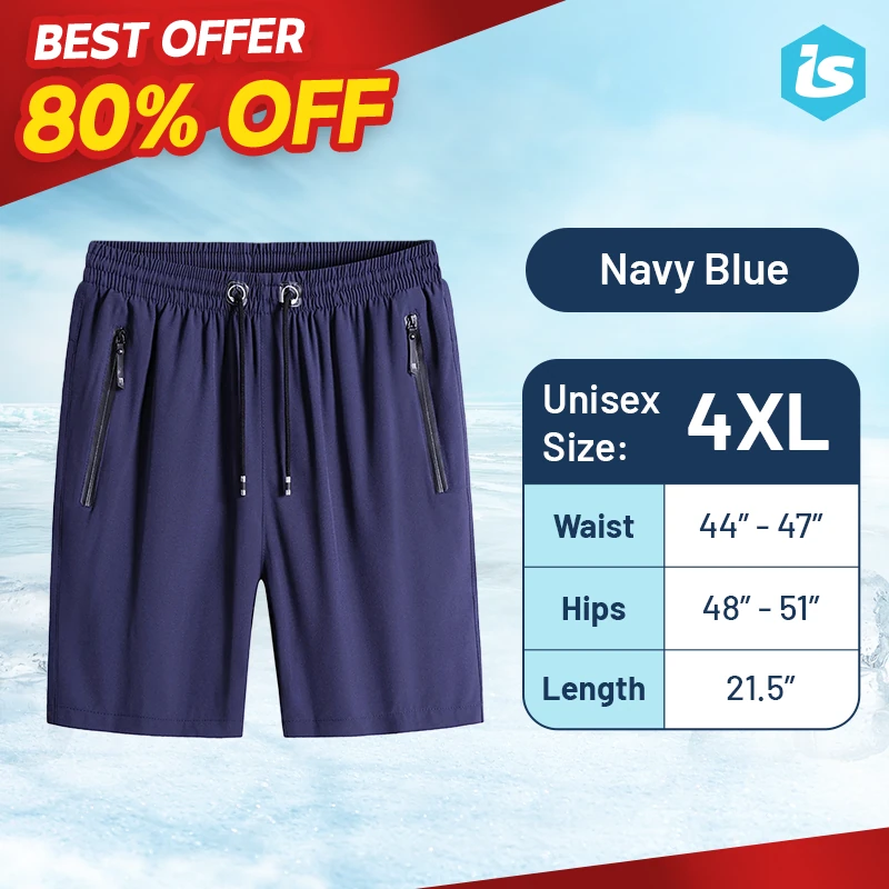 Icy Shorts - Last day 80% OFF - Unisex Ice Silk Stretch Quick-Dry Shorts