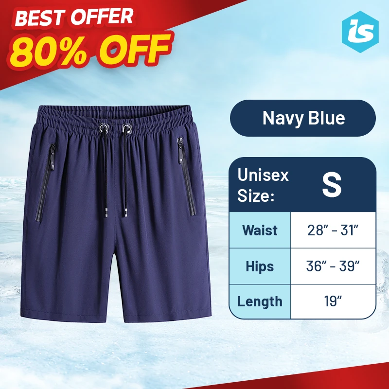 Icy Shorts - Last day 80% OFF - Unisex Ice Silk Stretch Quick-Dry Shorts