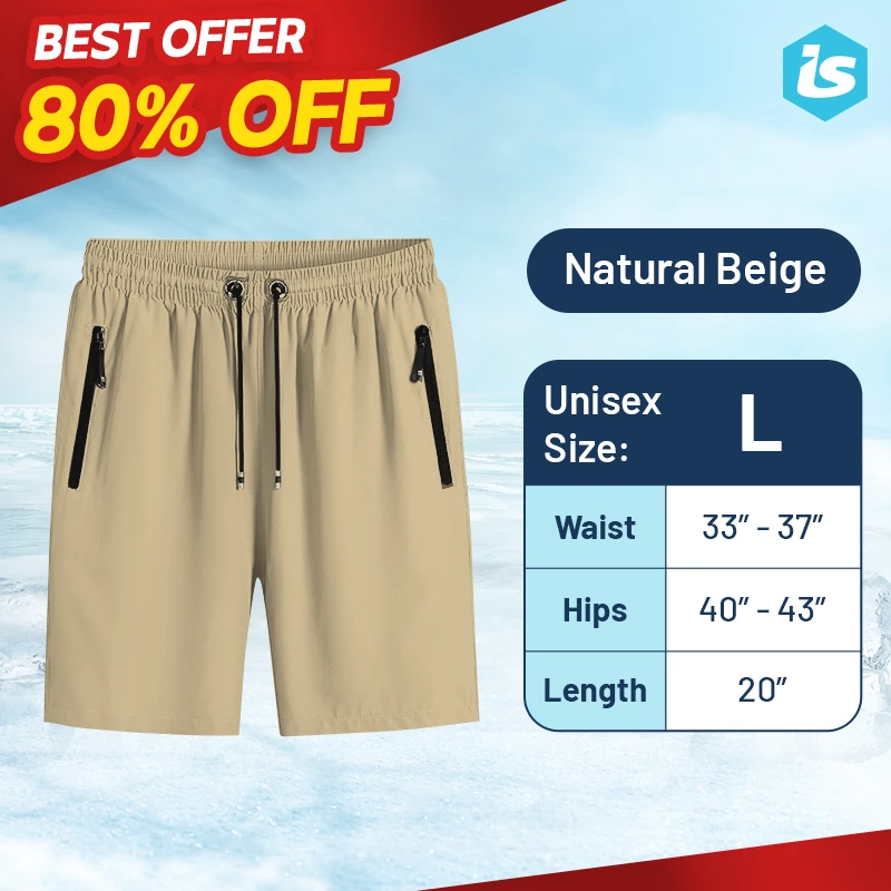 Icy Shorts - Last day 80% OFF - Unisex Ice Silk Stretch Quick-Dry Shorts