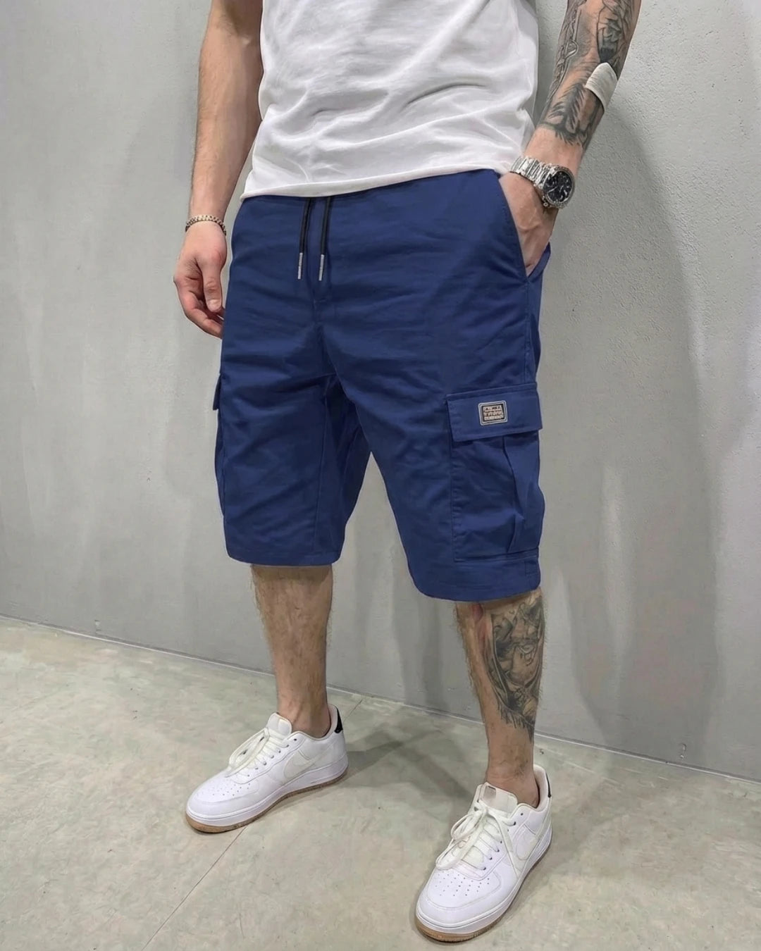 Ashton Cargo Shorts - Lion Style