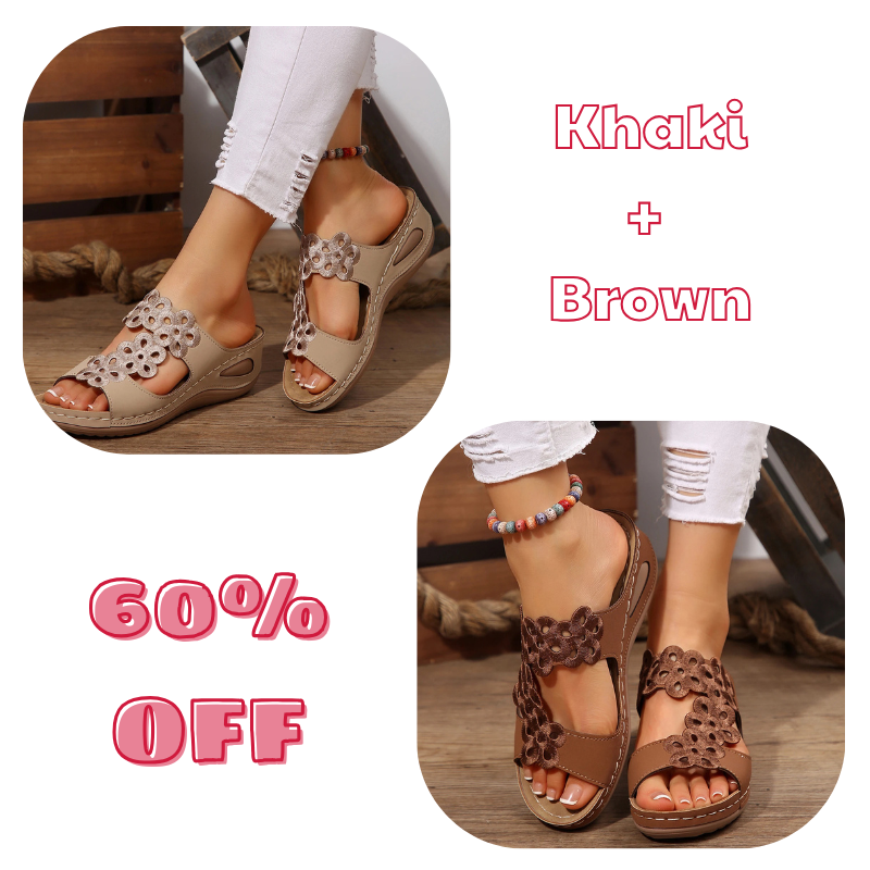 🔥 Women's Casual Breathable Wedge Sandals