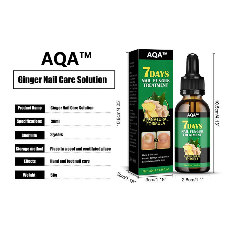 Ginger Nail Treatment Nail Support Nail Care👨‍⚕️