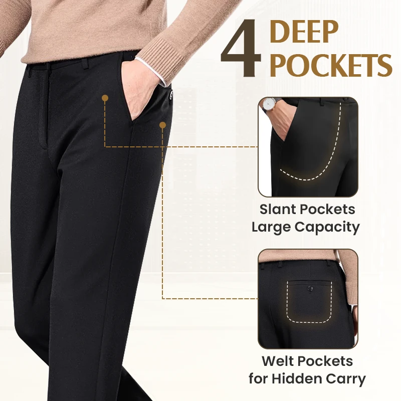 TimelessFlex - CHRISTMAS SALE 70% OFF | Men's High Stretch Straight Fit Pants