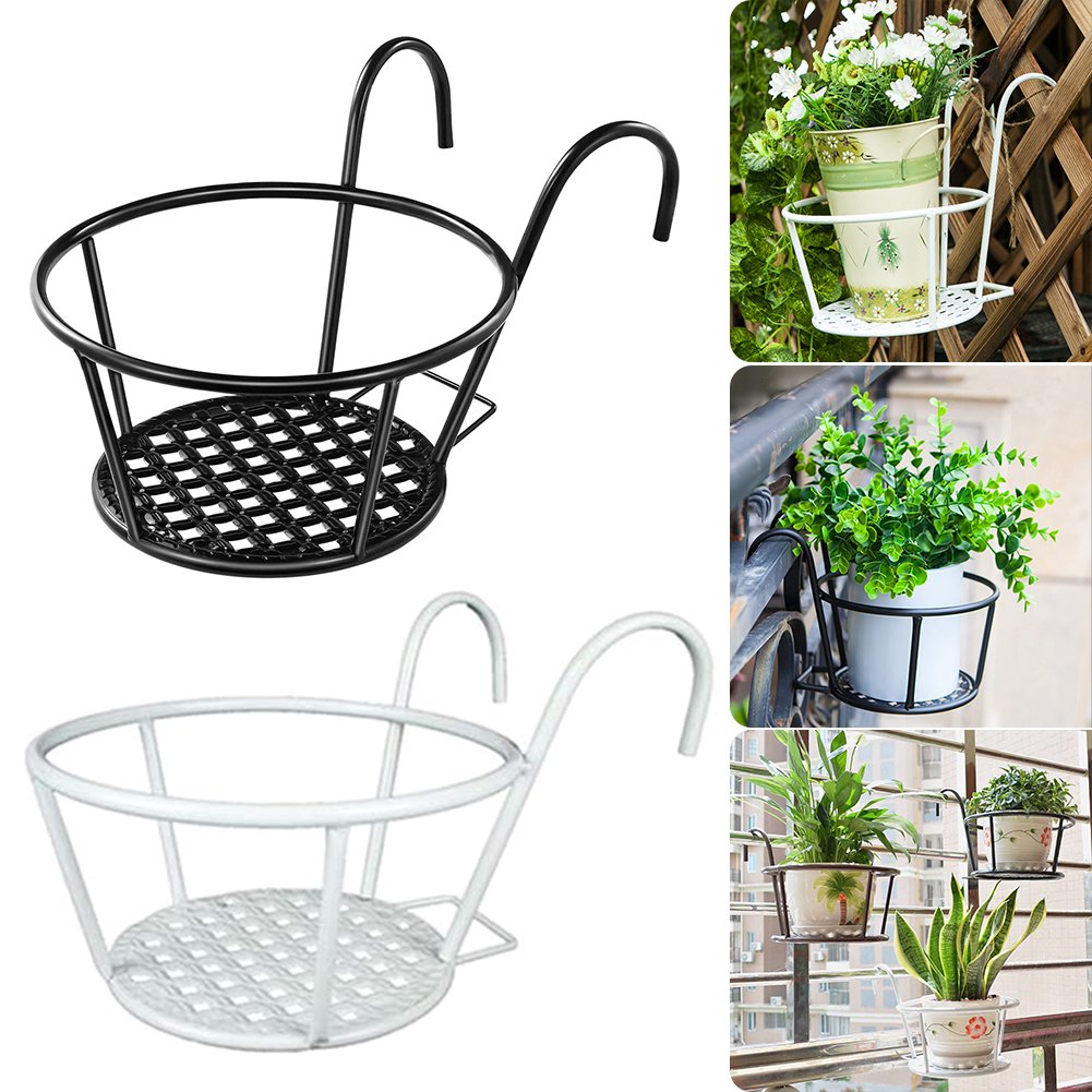 🔥Hot Sales🔥-Balcony Hanging Plant Racks Round Flower -BUY 3 FREE SHIPPING