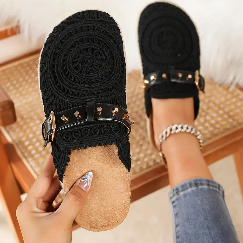Women's Elegant Summer Vacation Style Slip-On Sandals