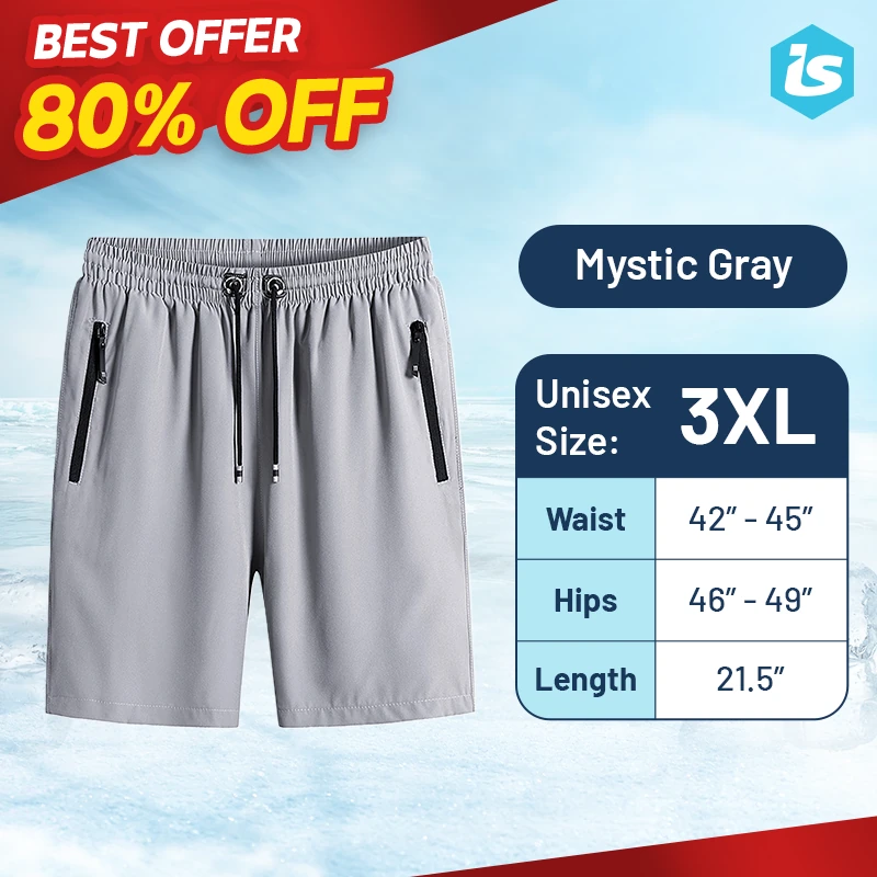 Icy Shorts - Last day 80% OFF - Unisex Ice Silk Stretch Quick-Dry Shorts