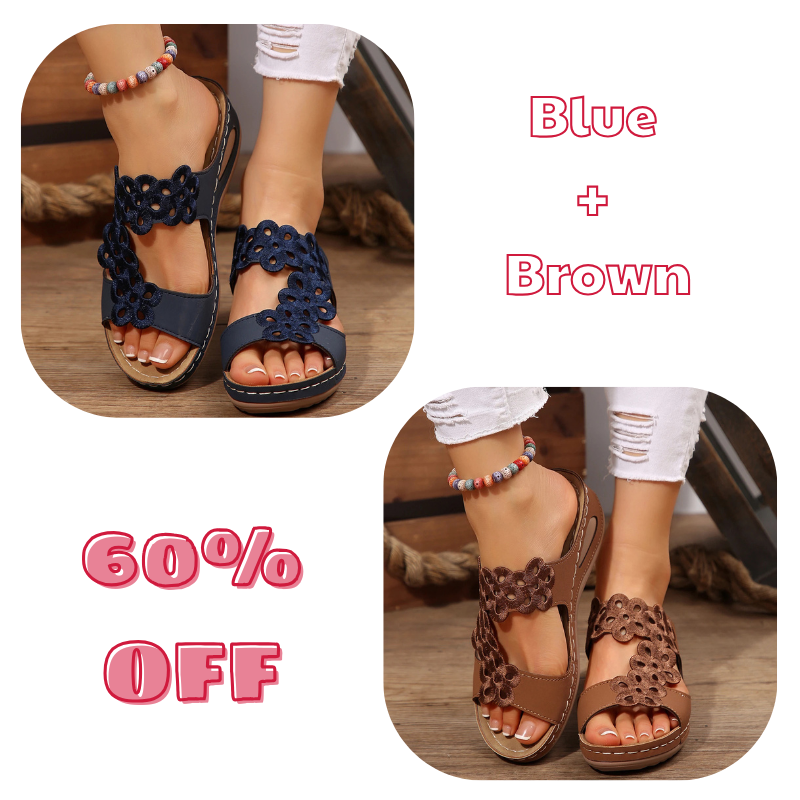 🔥 Women's Casual Breathable Wedge Sandals
