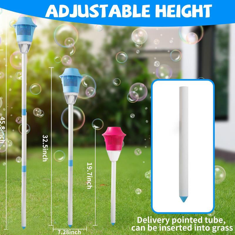 🔥Bubble Maker for Kids – Adjustable Height Stand