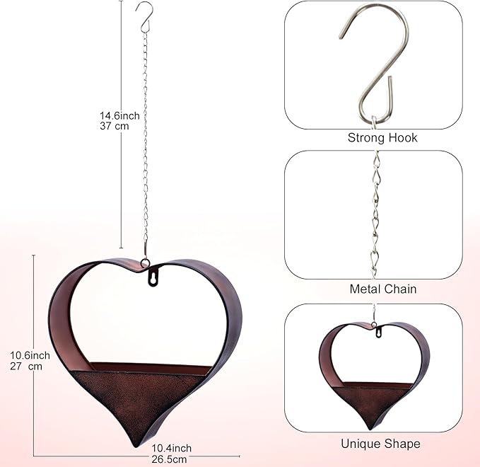 ❤️Heart Shape Hanging Planters