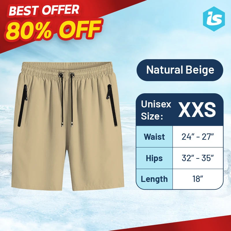 Icy Shorts - Last day 80% OFF - Unisex Ice Silk Stretch Quick-Dry Shorts