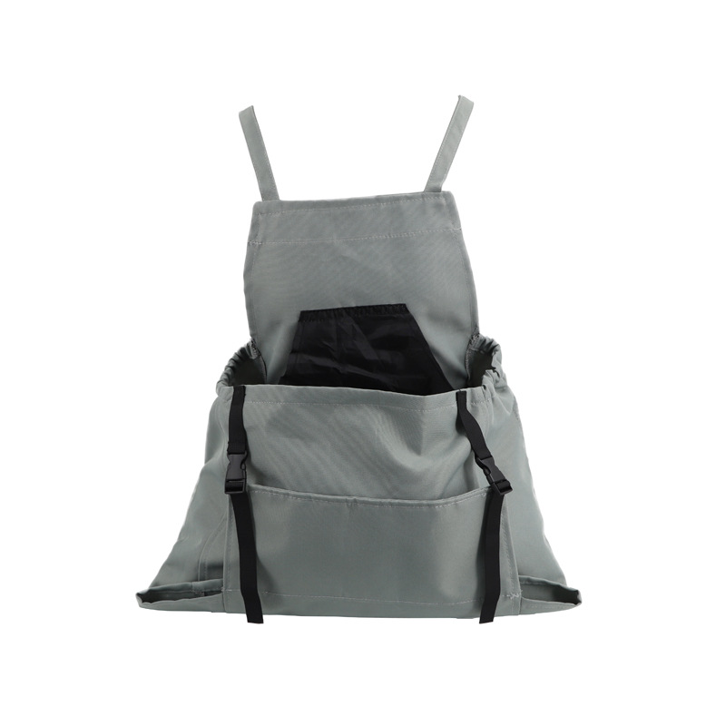 Cross Back Gardening Apron With Deep Kangaroo Release Pockets