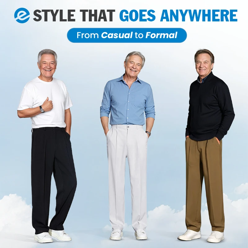 EaseMotions Super Stretch Ice Silk Comfort Everyday Pants