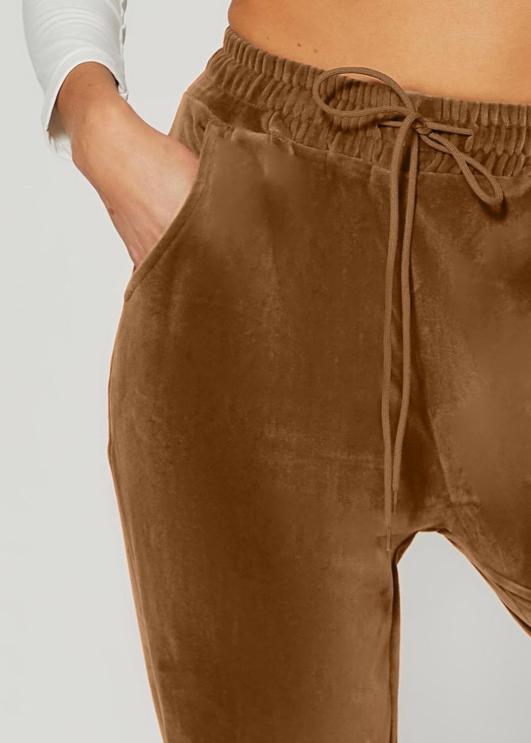 Premium Velvet Leggings for Women - Ultra-Soft Warm Velour Pants