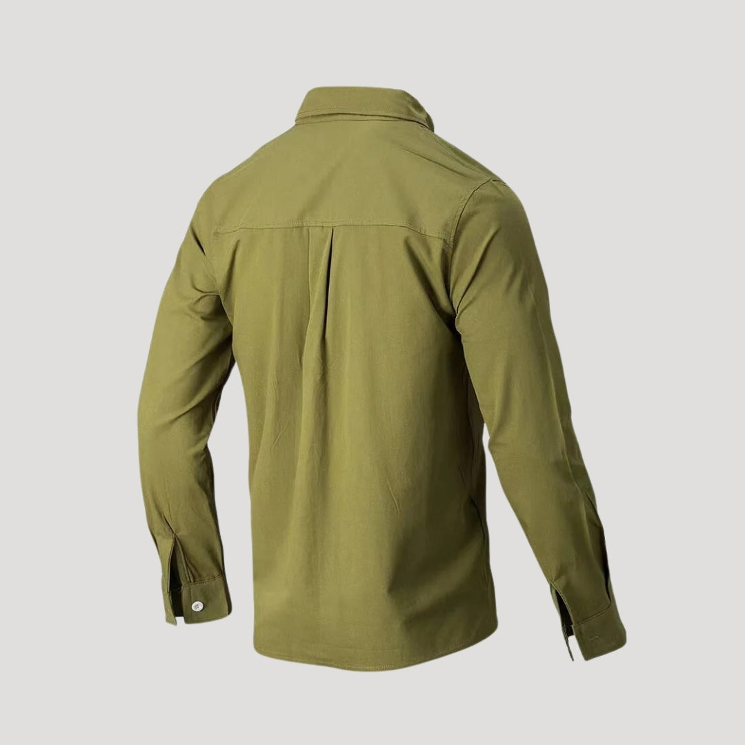 Men’s oxford work shirt – long sleeve button down