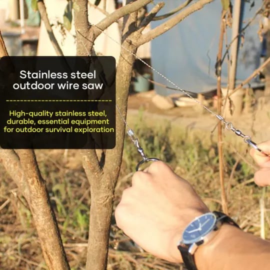 2024 Years Multifunctional Emergency Steel Wire Saw