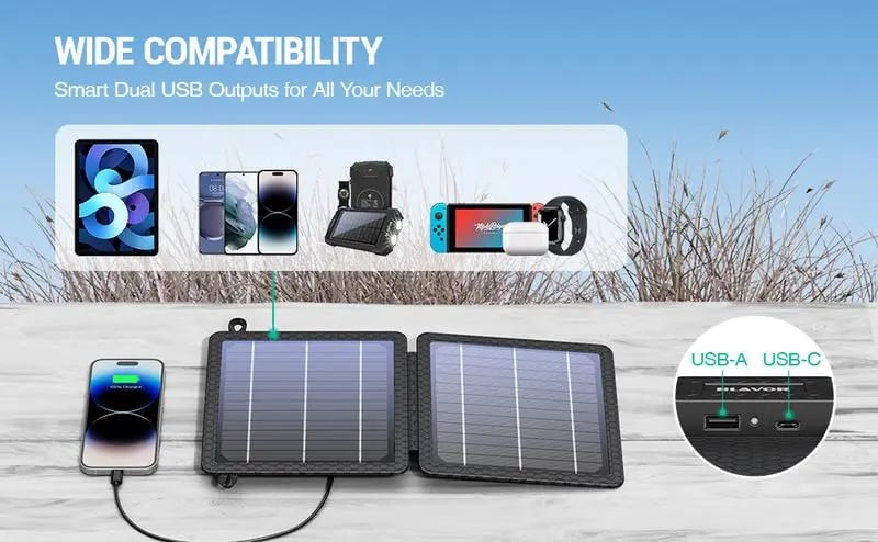 Solar panel Portable Solar Charger💥