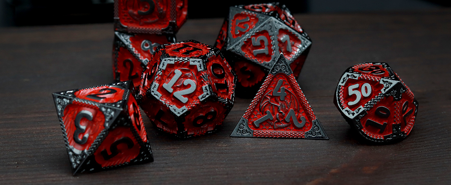 metal dice