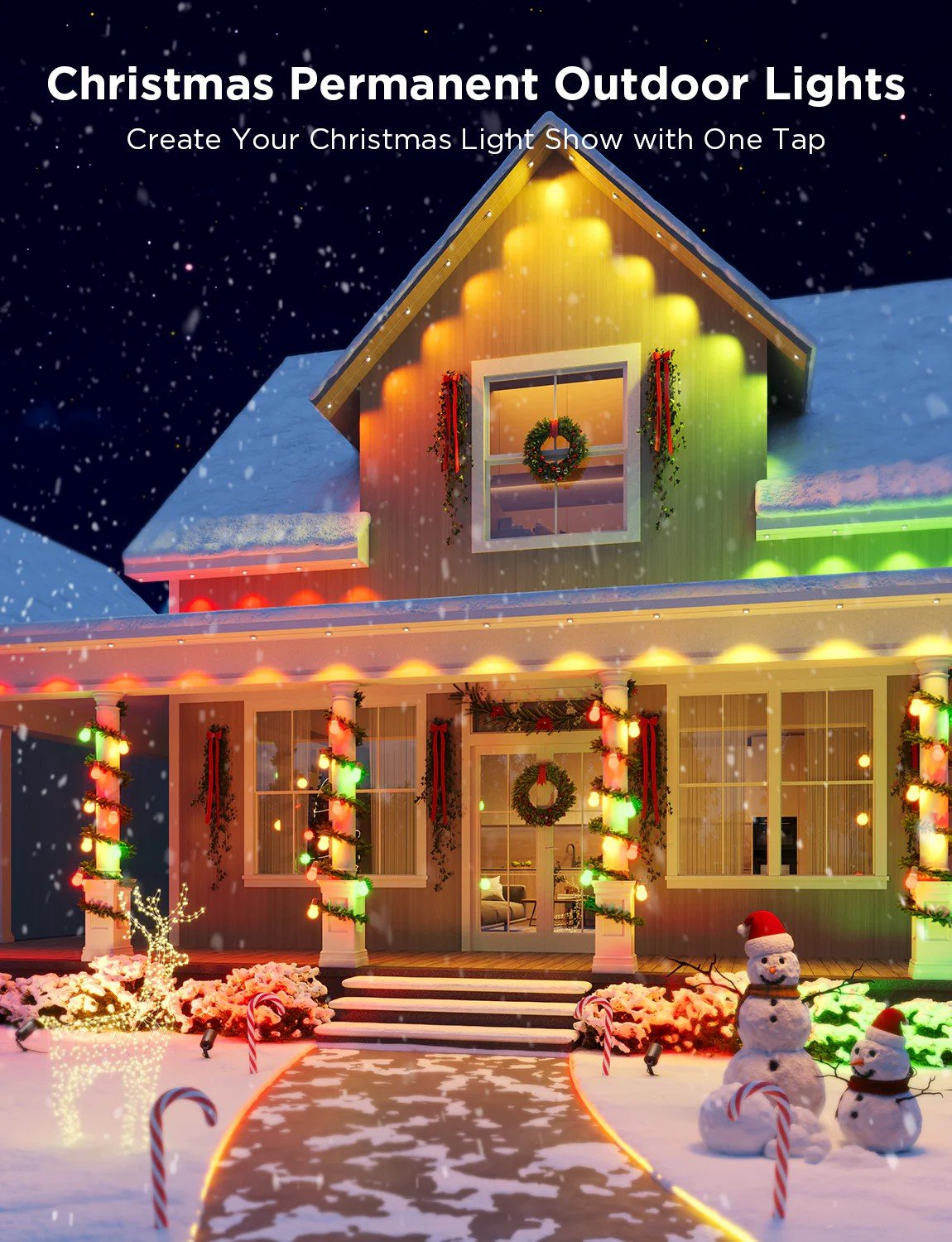 LAST DAY 70% OFF 2023 Equivalenh Outdoor Waterproof WiFi Bluetooth Smart Led Strip Light - equivalenh