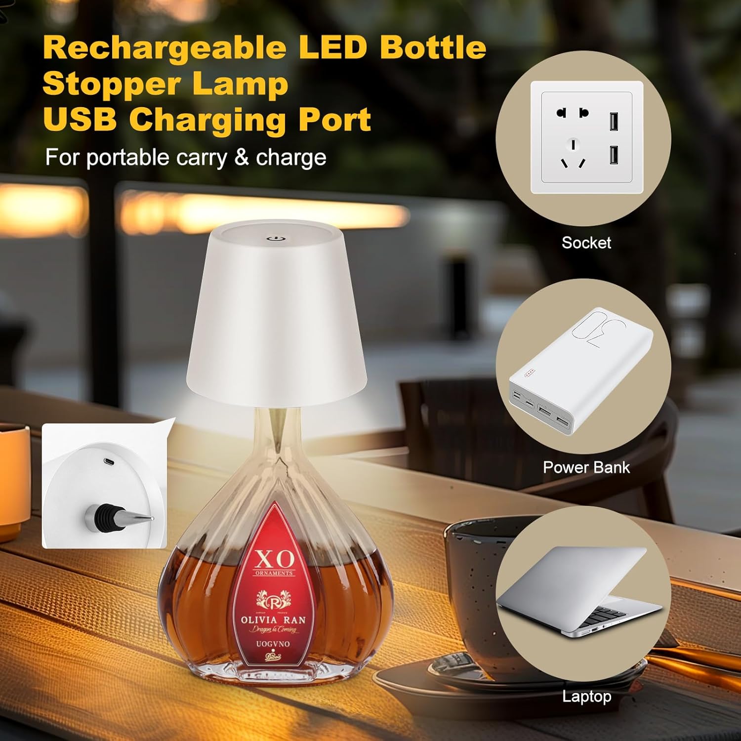 🔥Early Black Friday Deals 50% Off - Wireless Bottle Lamp