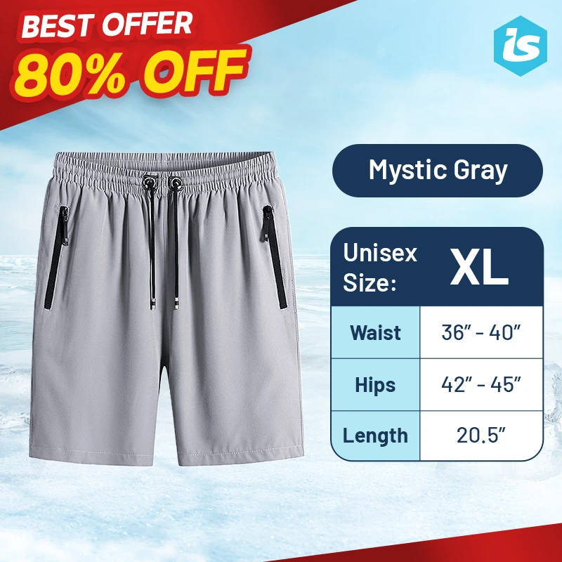Icy Shorts - Last day 80% OFF - Unisex Ice Silk Stretch Quick-Dry Shorts
