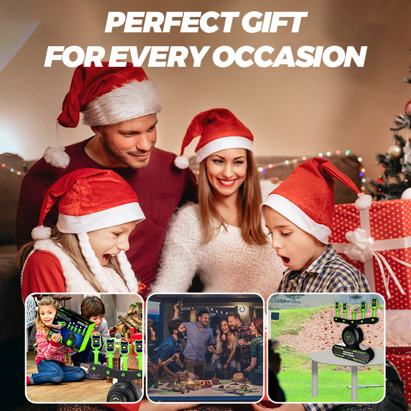 Xmas Sales - 50% OFFGlow-in-the-Dark Hovering Shooting Target Pistol Set