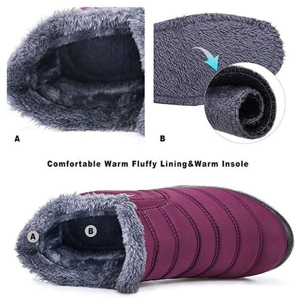 Last Day Promotion 59% OFF Women Premium Light weight & Warm & Comfy Snow Boots