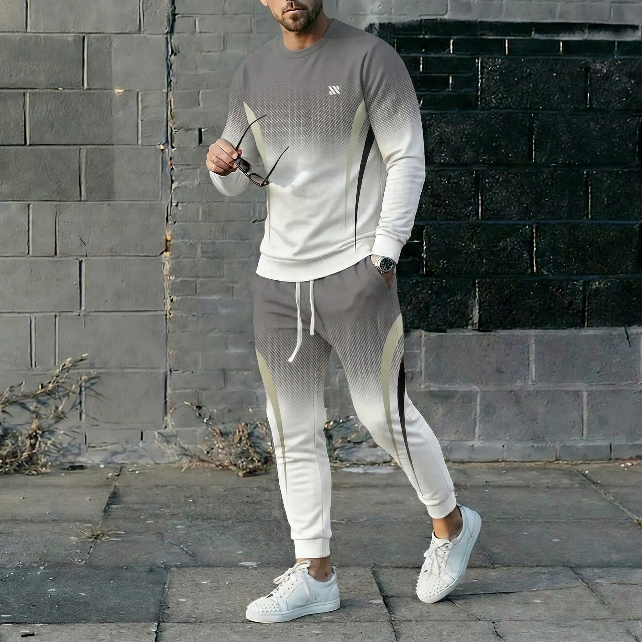 Men's Long Sleeve Gym Training Shirt