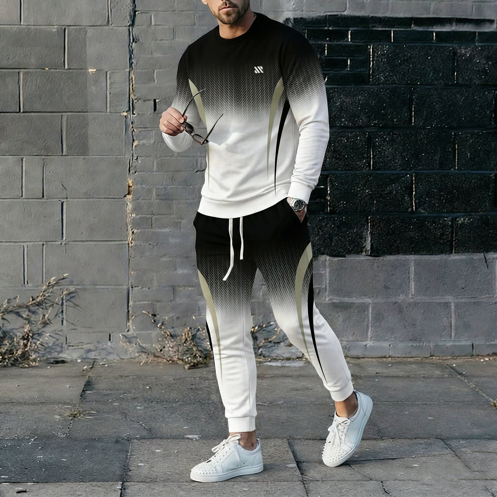 Men's Long Sleeve Gym Training Shirt