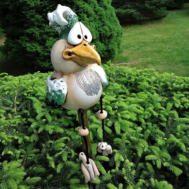 Garden Dumb Chicken Decoration