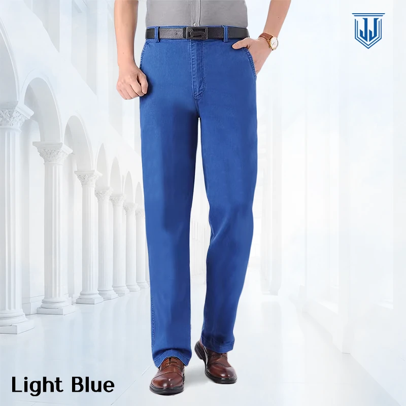 JettJeans3 - Men's Classic Straight Fit Stretch Jeans