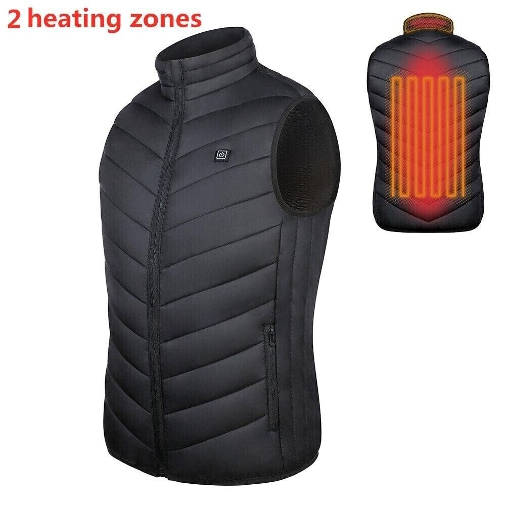 Two-touch LED Controller Heated Vest For Men & Women - Aspassone