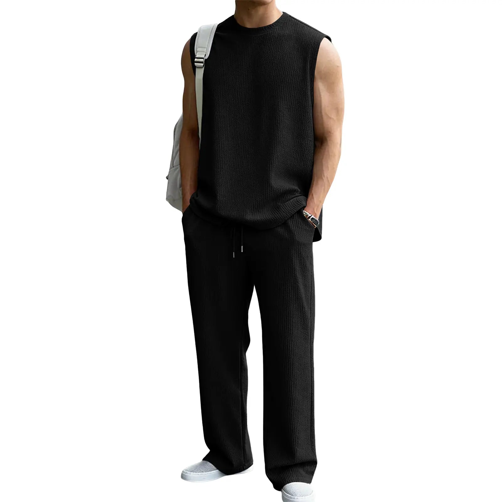 Sleeveless Lounge Set