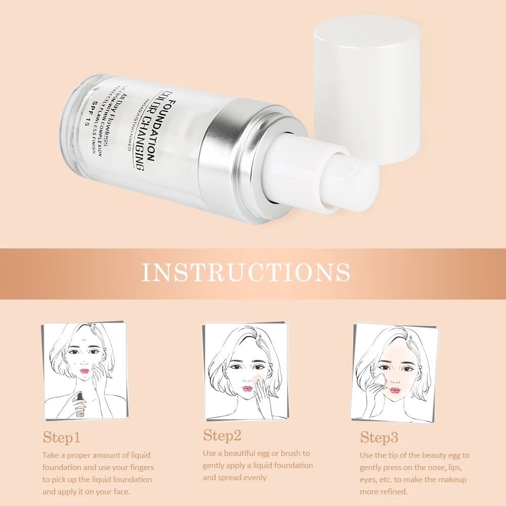 🔥2025 SALE 49% OFF🎁Colour Changing Mature Skin Foundation🎁