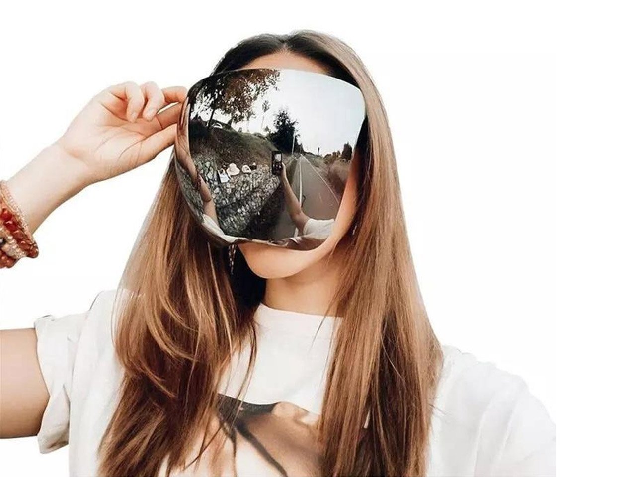 Giant Full Face Sunglasses Face Mask Combo