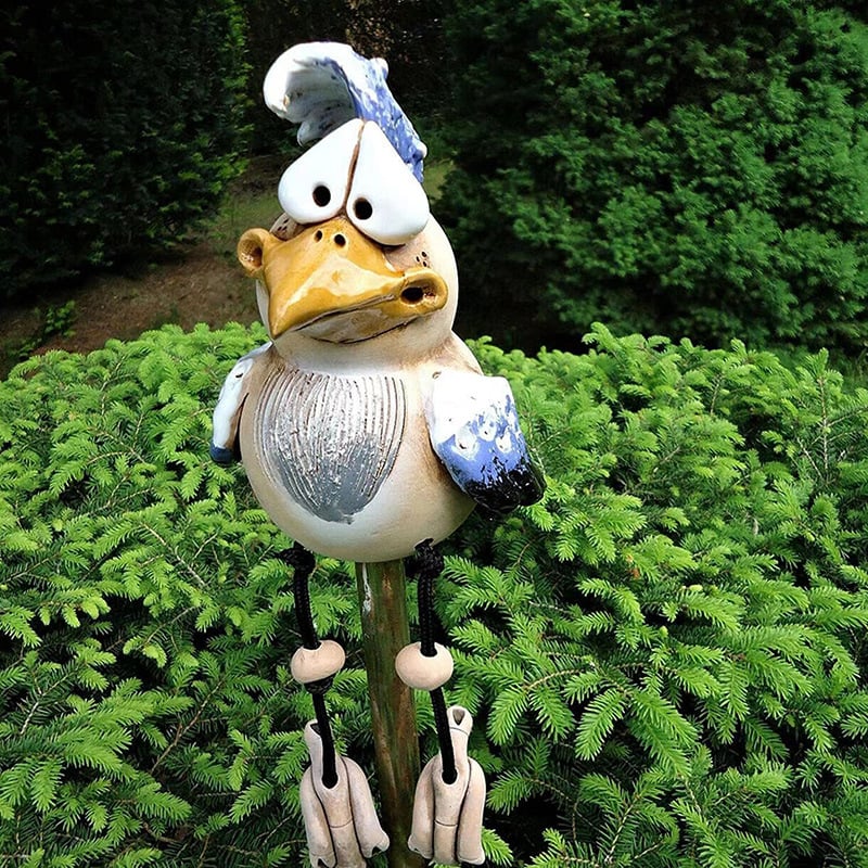 Garden Dumb Chicken Decoration