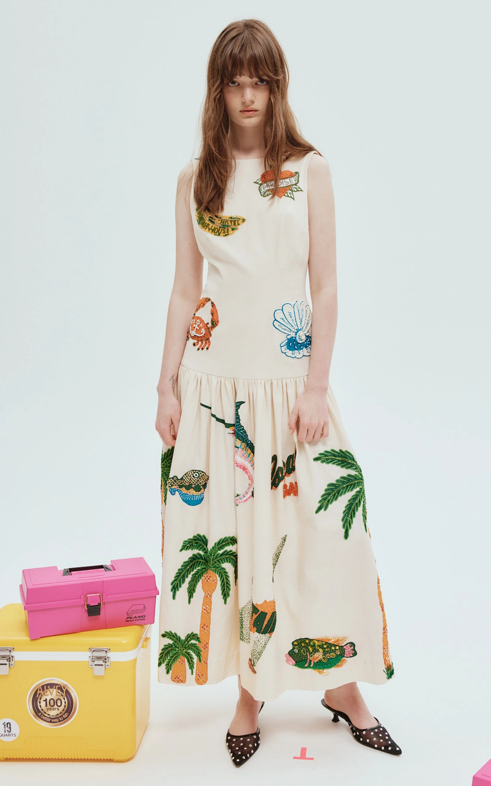 Clam Maxi Dress
