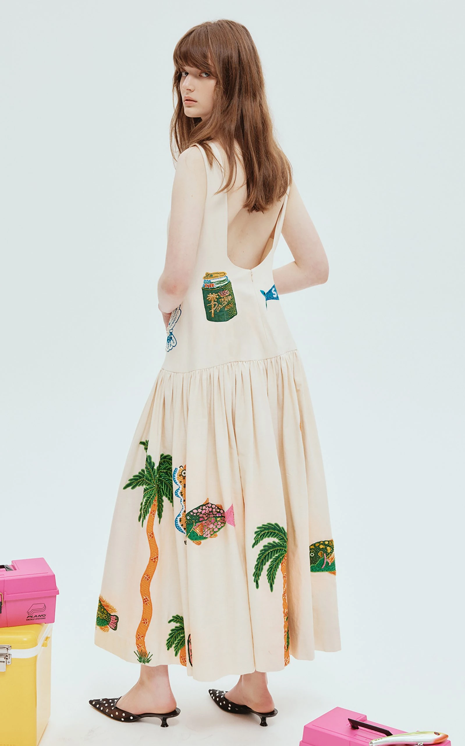 Clam Maxi Dress