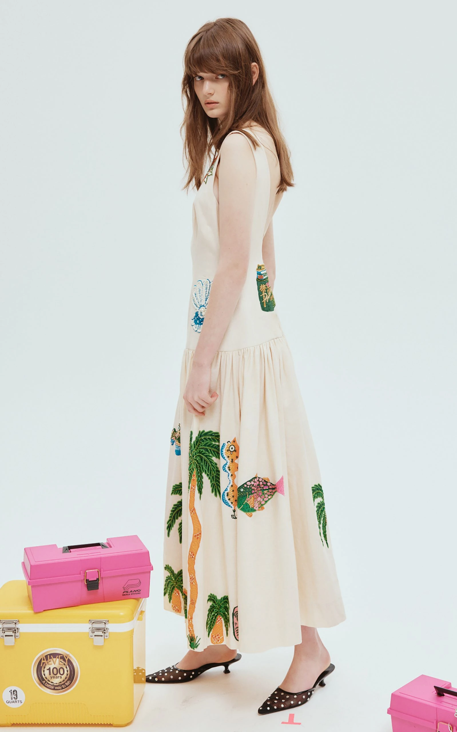 Clam Maxi Dress