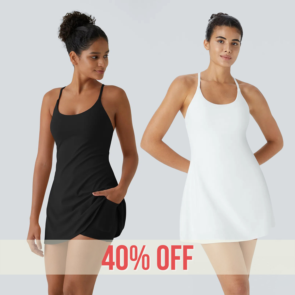 Backless Active Dress-Easy Peezy Edition