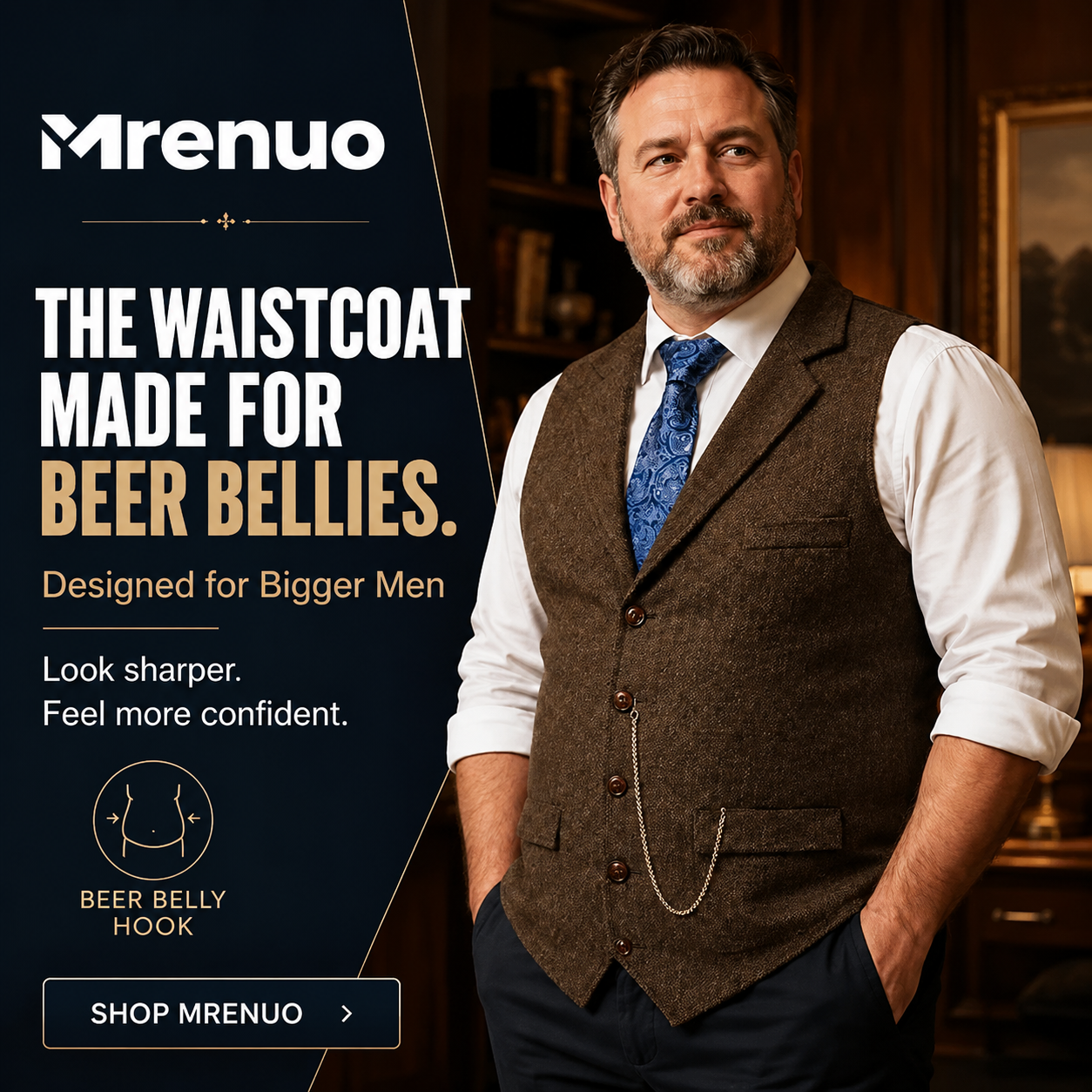 Men's Ultra Comfortable Waistcoat
