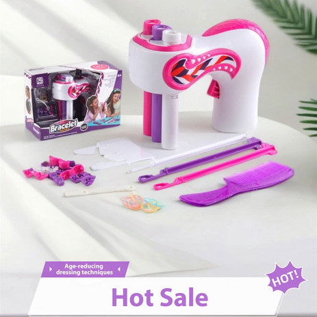  DIY-🔥Automatic Braiding Machine (49% Off Electric Braiding Toy)