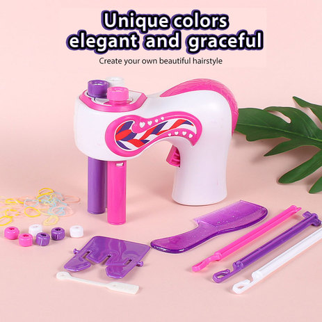  DIY-🔥Automatic Braiding Machine (49% Off Electric Braiding Toy)